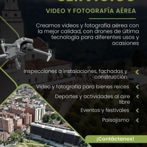 Poster servicios con dron