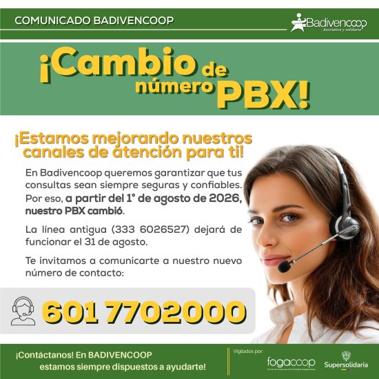 comunicado cambio de PBX-01